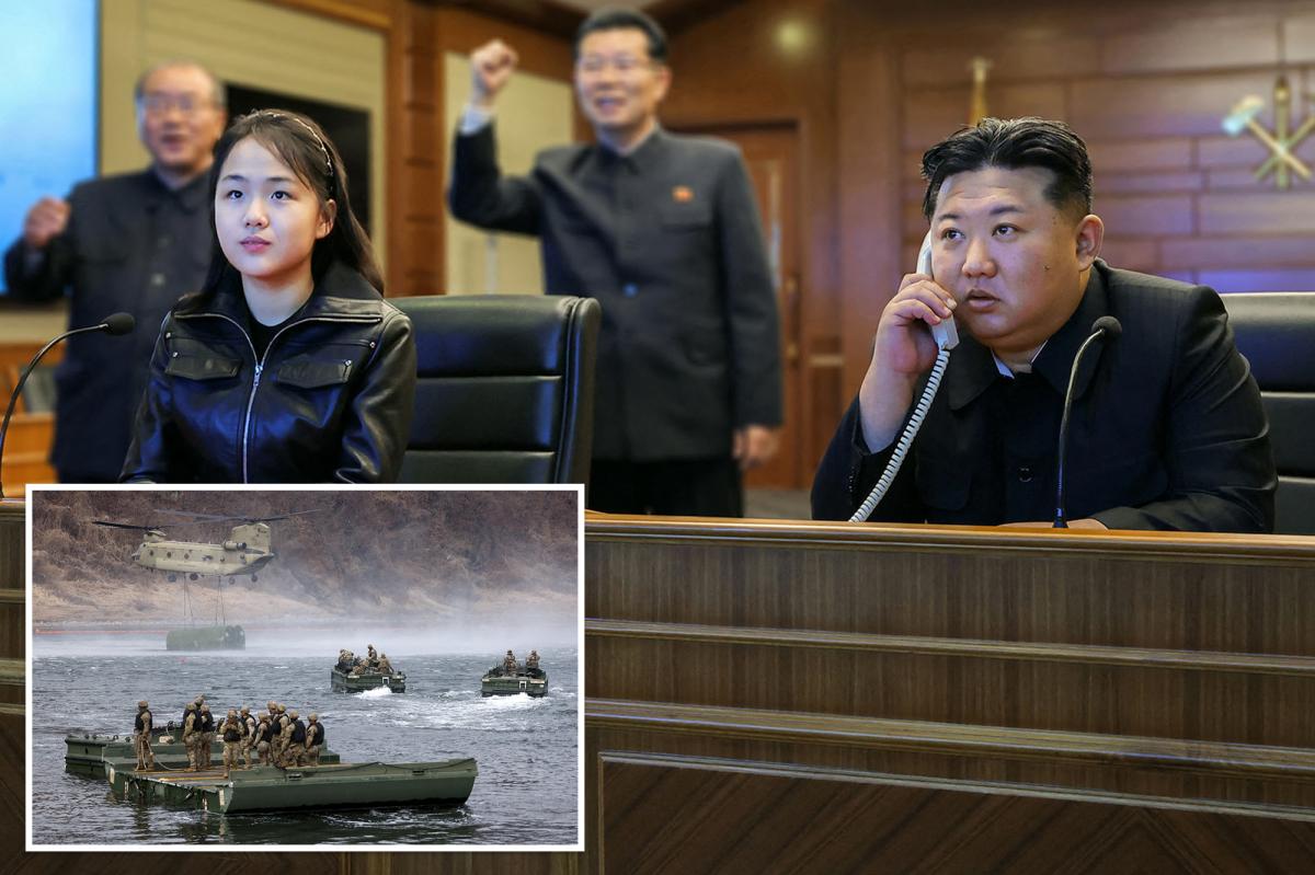 North Korea launches 10 ballistic missiles during US-South Korea military drills